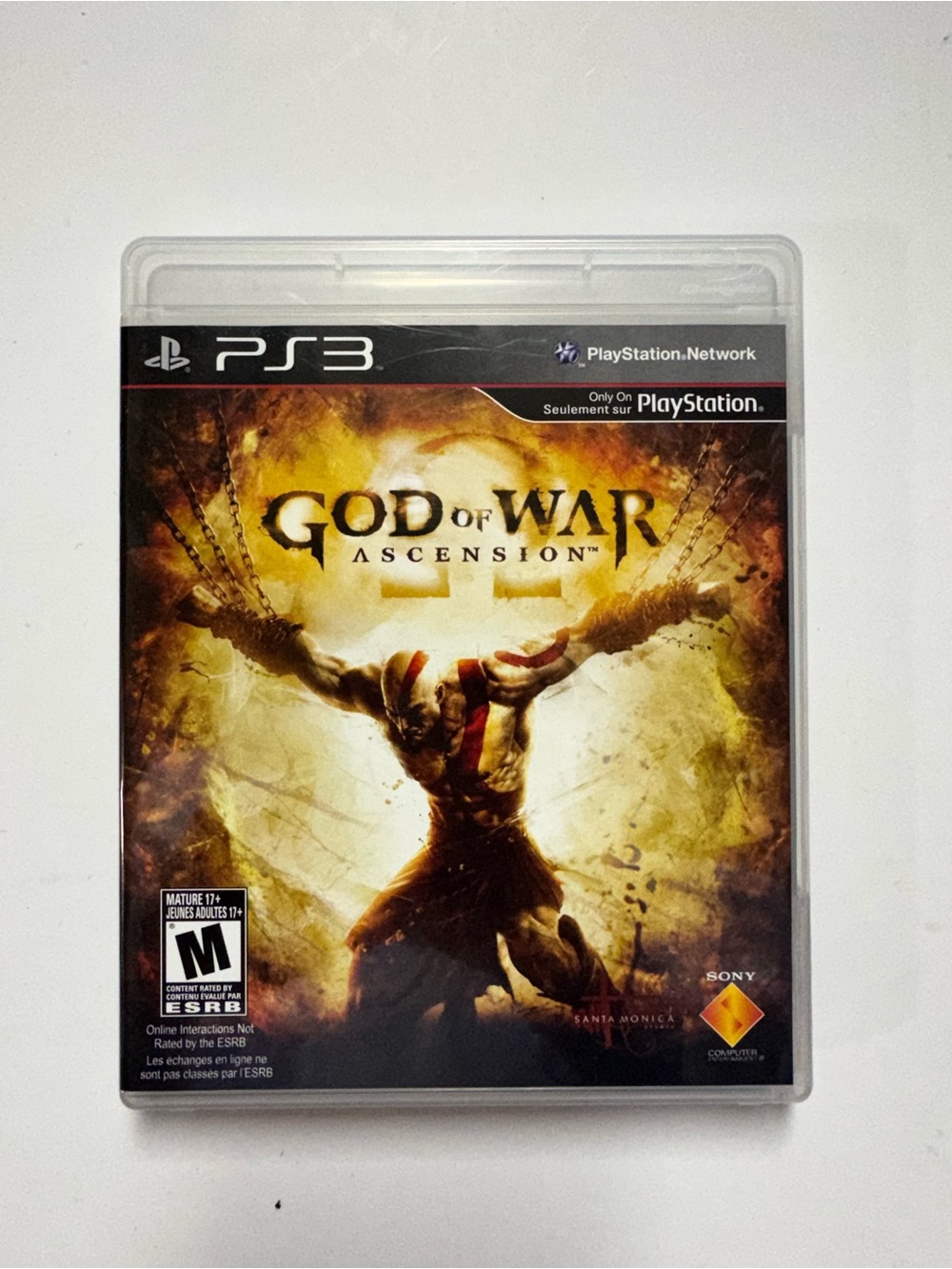 God of War: Ascension PlayStation 3 PS3 Game CIB